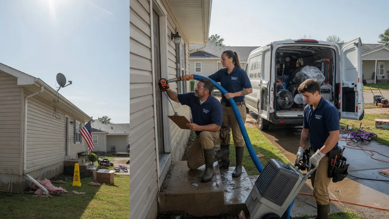 Ceiling Water Damage Restoration in Rosebush, MI near me