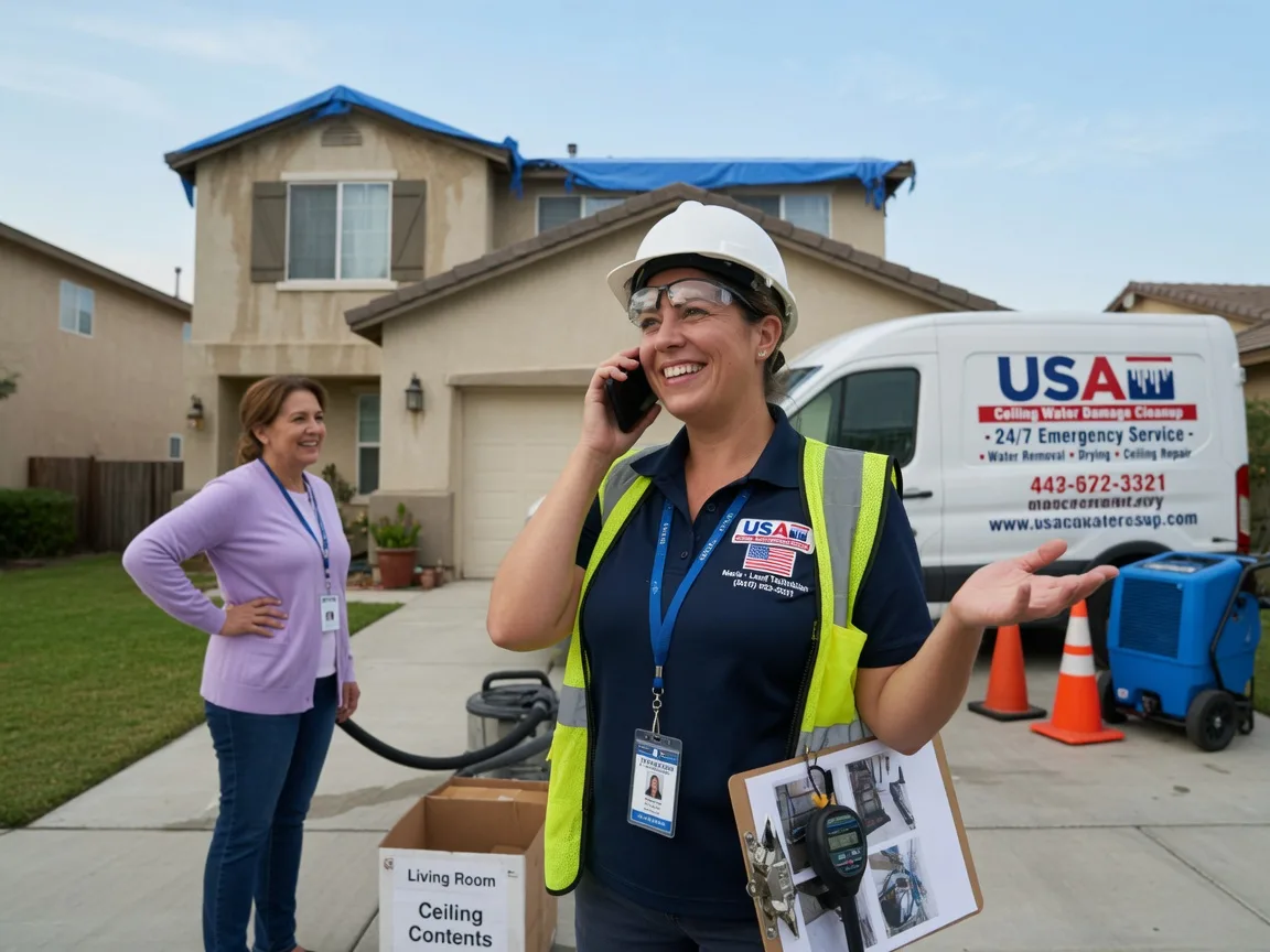 Ceiling Water Damage Restoration Rosebush, MI FAQs
